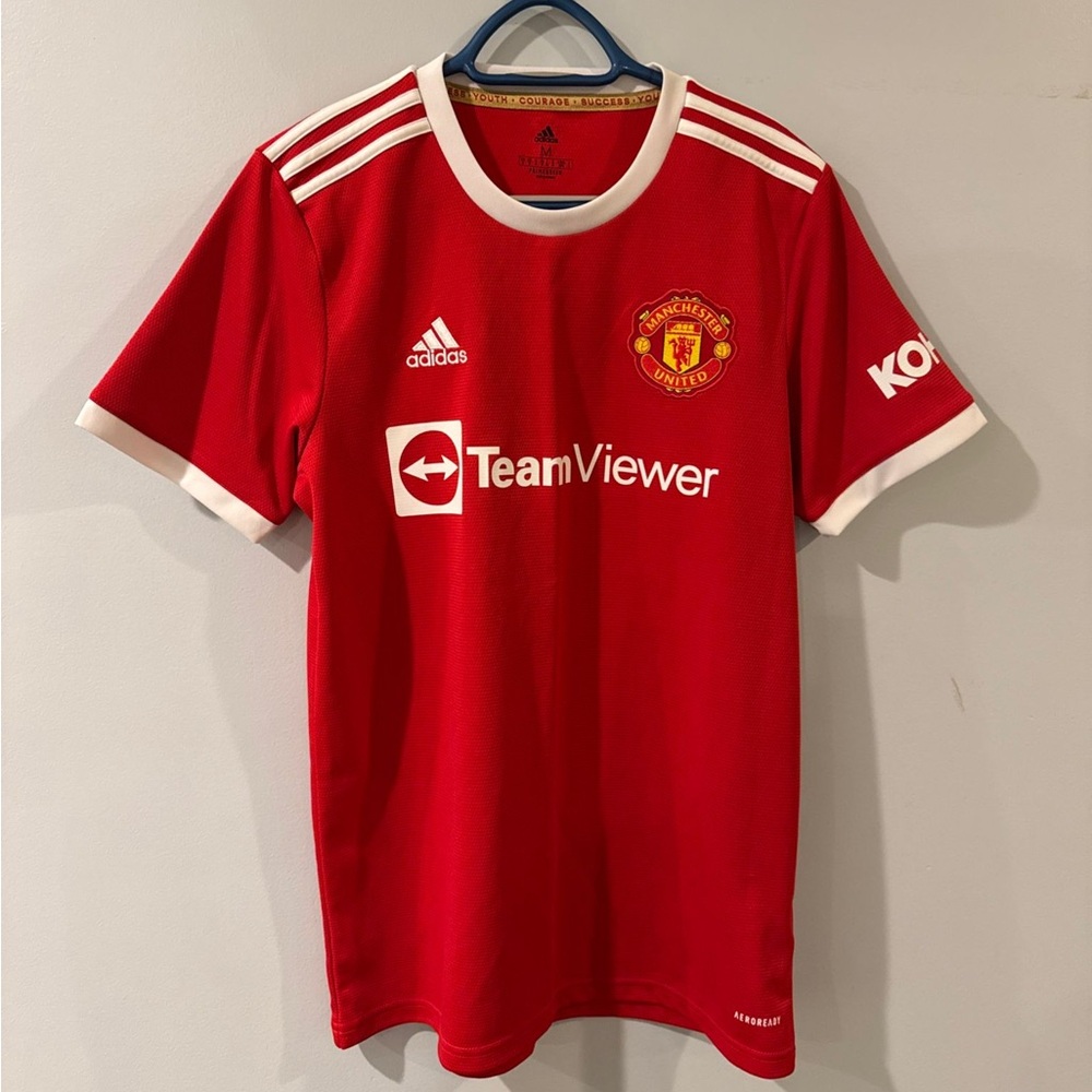 Adidas Men's 2021-22 Manchester United Home Jersey
